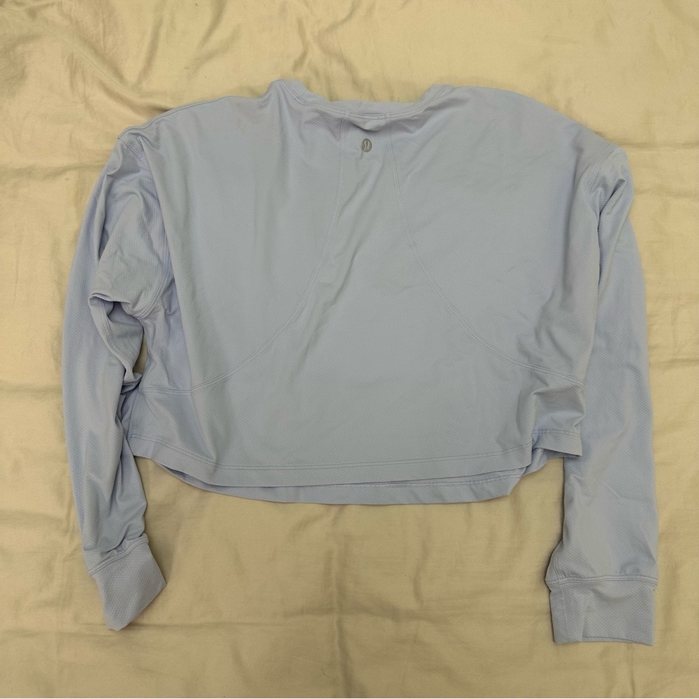 Lululemon Abrasion Resistant Training Long Sleeve Shirt Size 4 - Picture 2 of 3